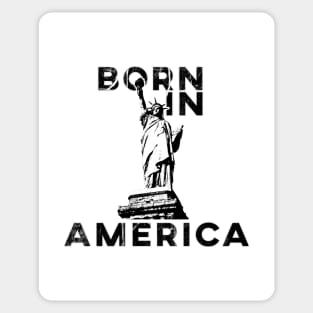 Born in America Sticker